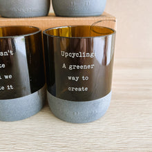 Afbeelding in Gallery-weergave laden, Glazen klein (set van 6) - Upcycle quotes
